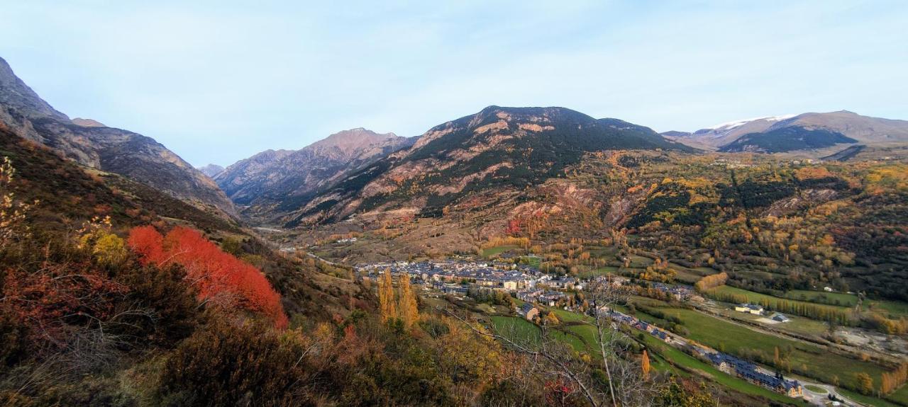 Pleta Del Mon Apartman Benasque Kültér fotó