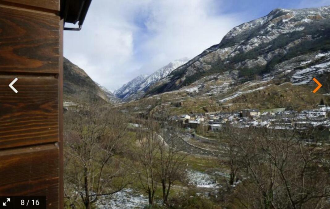 Pleta Del Mon Apartman Benasque Kültér fotó